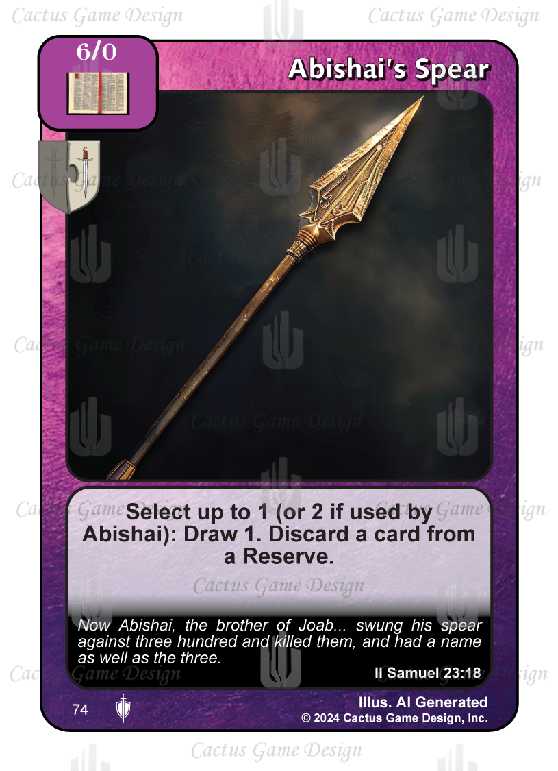 Abishai's Spear (II) - Your Turn Games