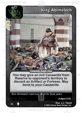King Abimelech (II) - Your Turn Games