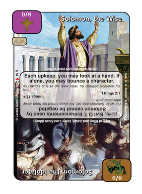 Solomon, the Wise / Solomon, the Idolater (LoC) - Your Turn Games