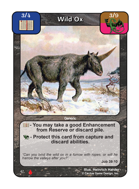 Wild Ox (LoC) - Your Turn Games