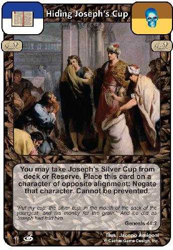 Hiding Joseph’s Cup (FoM) - Your Turn Games