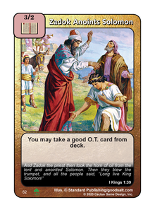 Zadok Anoints Solomon (Roots) - Your Turn Games