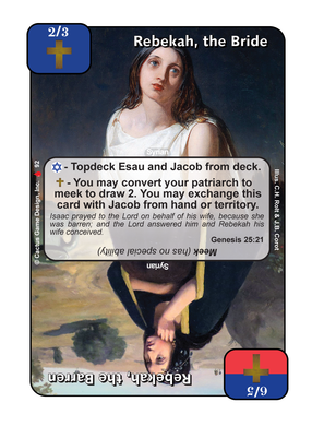 Rebekah, the Bride / Rebekah, the Barren (LoC) - Your Turn Games