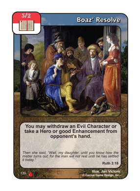 Boaz' Resolve (LoC) - Your Turn Games