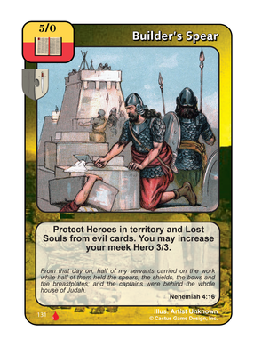 Builder's Spear (LoC) - Your Turn Games