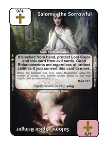 Salome the Sorrowful / Salome, Spice Bringer (GoC) - Your Turn Games