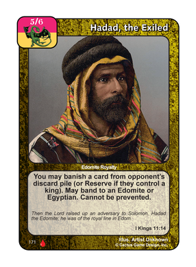 Hadad, the Exiled (LoC) - Your Turn Games