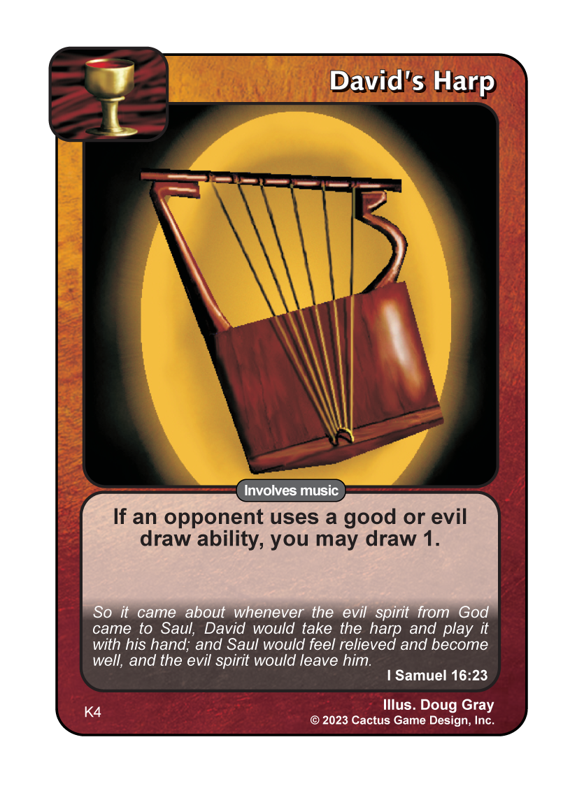 David's Harp (K Deck) - Your Turn Games