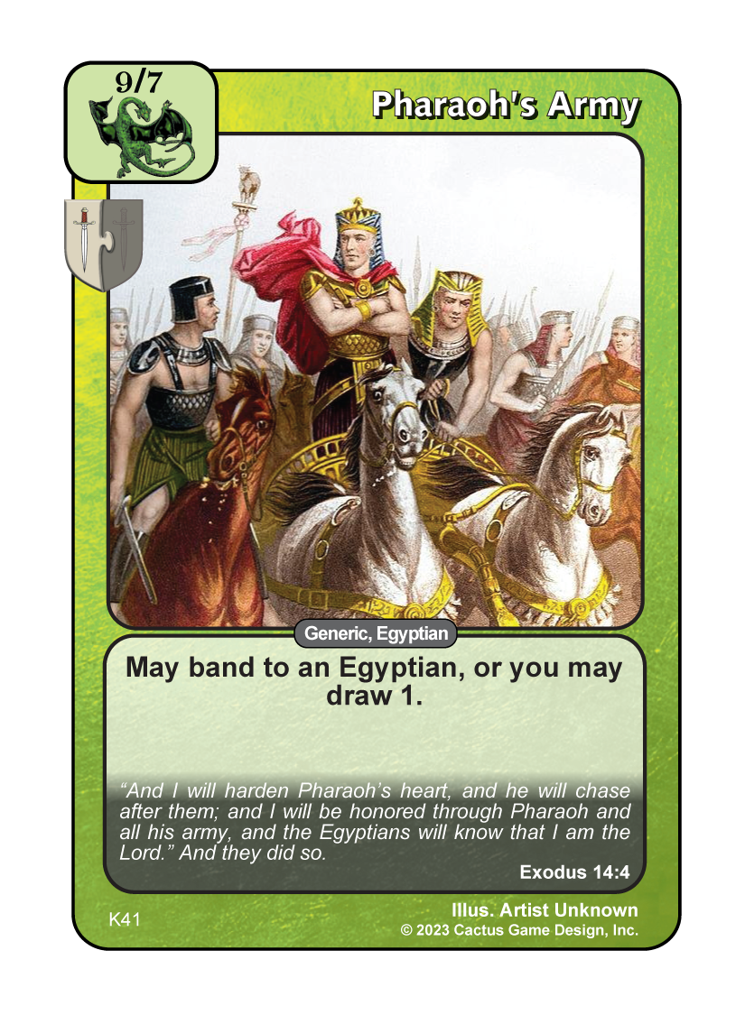 Pharaoh's Army (K Deck) - Your Turn Games