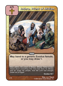 Jethro, Priest of Midian (L Deck) - Your Turn Games