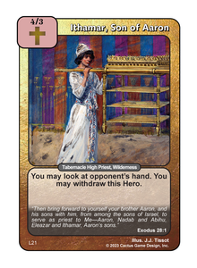 Ithamar, Son of Aaron (L Deck) - Your Turn Games