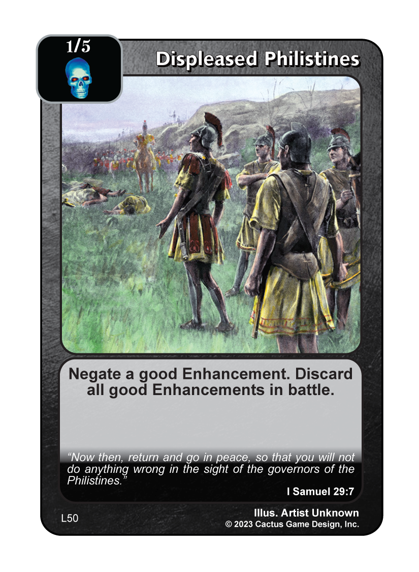 Displeased Philistines (L Deck) - Your Turn Games