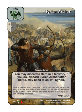 Syrian Archer (Legacy Rare) - Your Turn Games