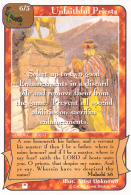 Unfaithful Priests (Pi) - Your Turn Games