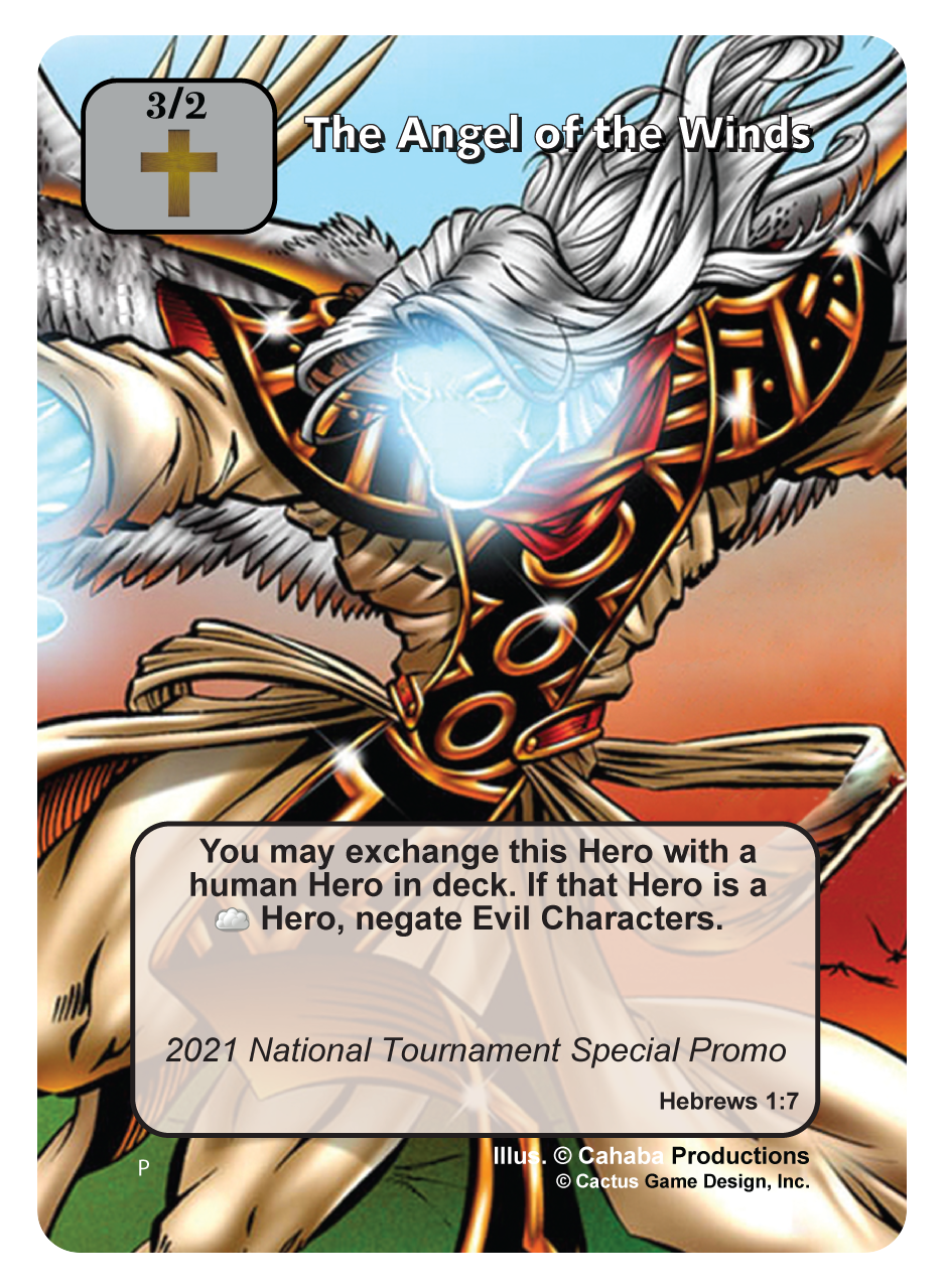 The Angel of the Winds (2021 National - Tournament Staff) (Promo) - Your Turn Games