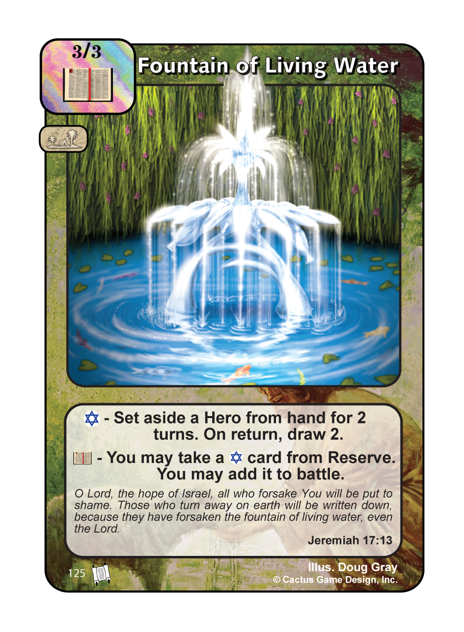 Fountain of Living Water (PoC) - Your Turn Games